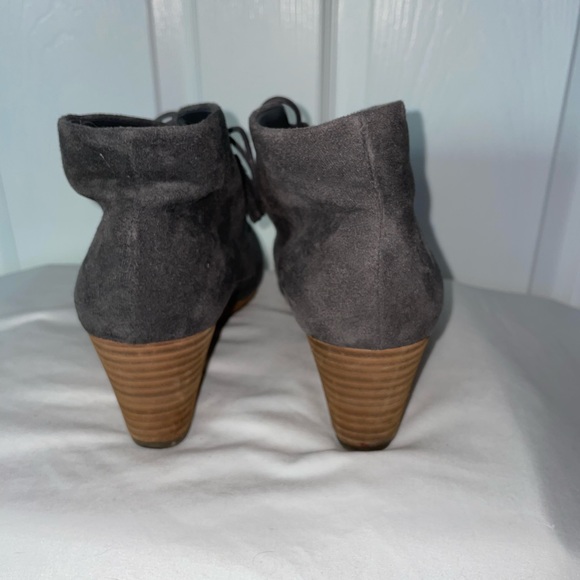 Wedge lace up booties - Picture 4 of 6